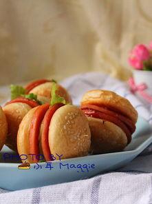 吃汉堡迷你瓜,创意美食新体验